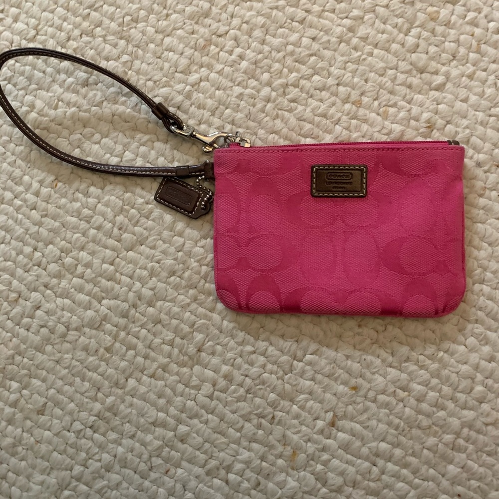 Coach wristlet